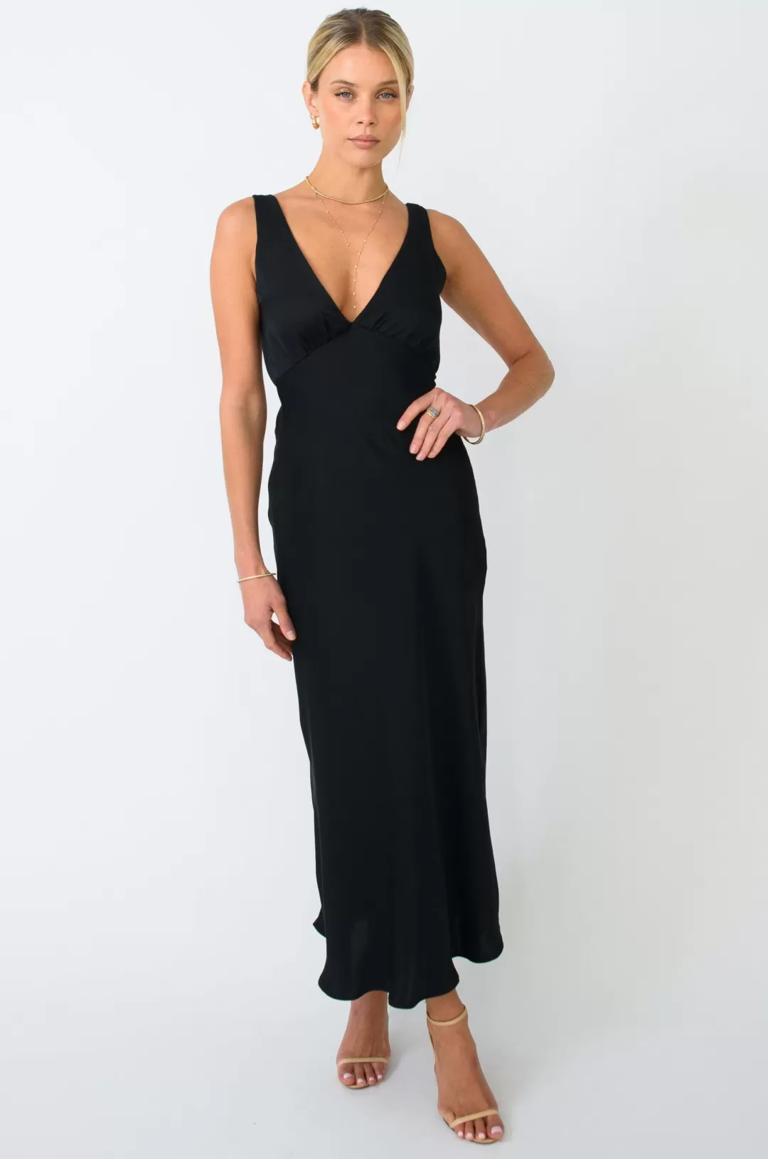 Resa Charlie Dress In Black Flash Sale