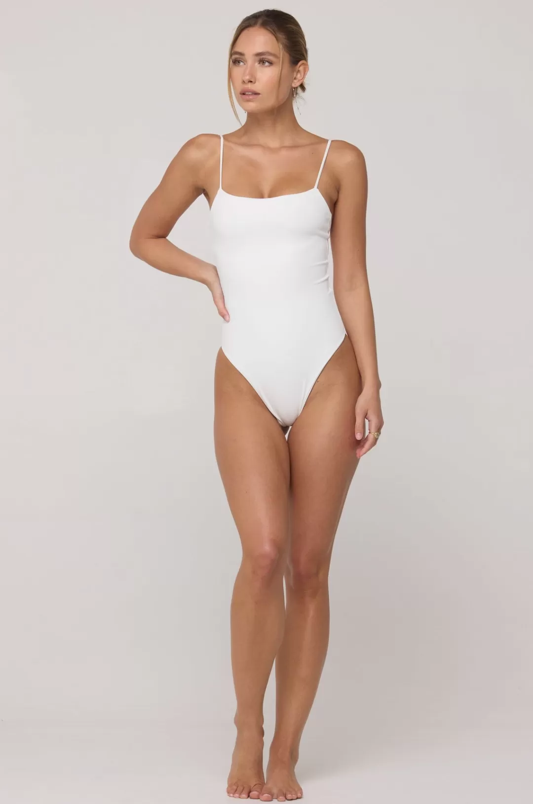 Resa Dominick One Piece Swimsuit In White Online