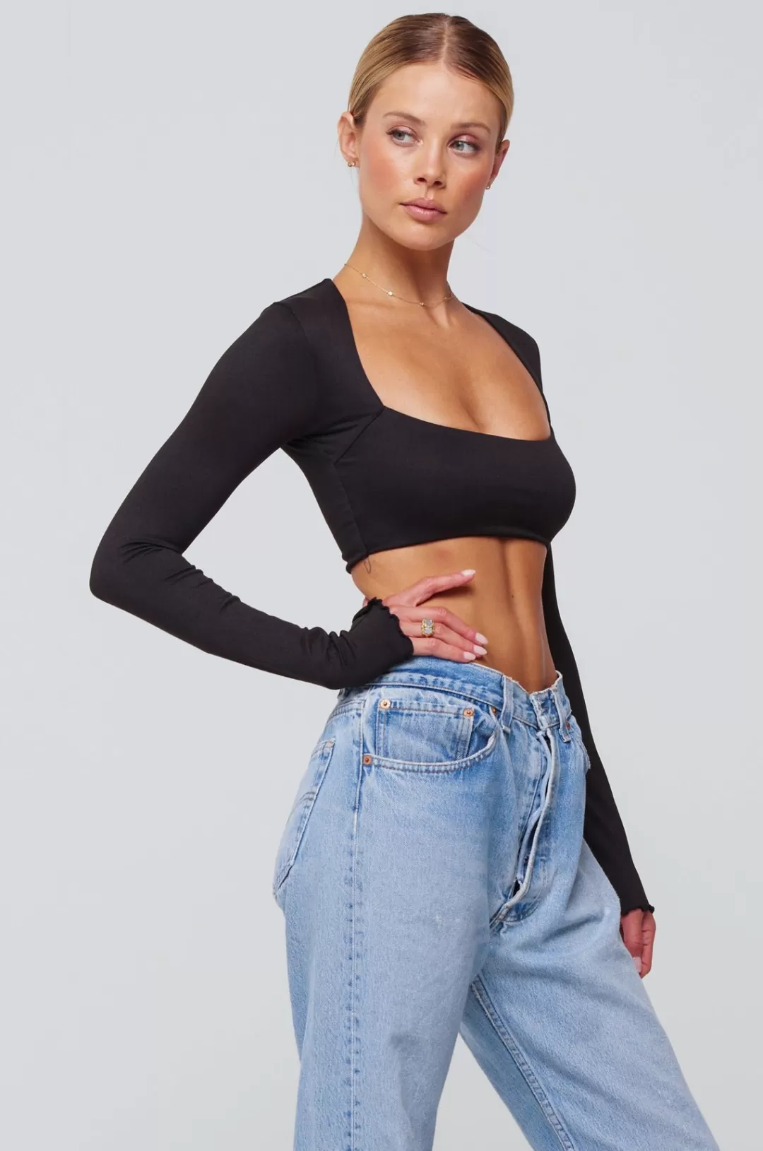 Resa Emily Top In Black Hot