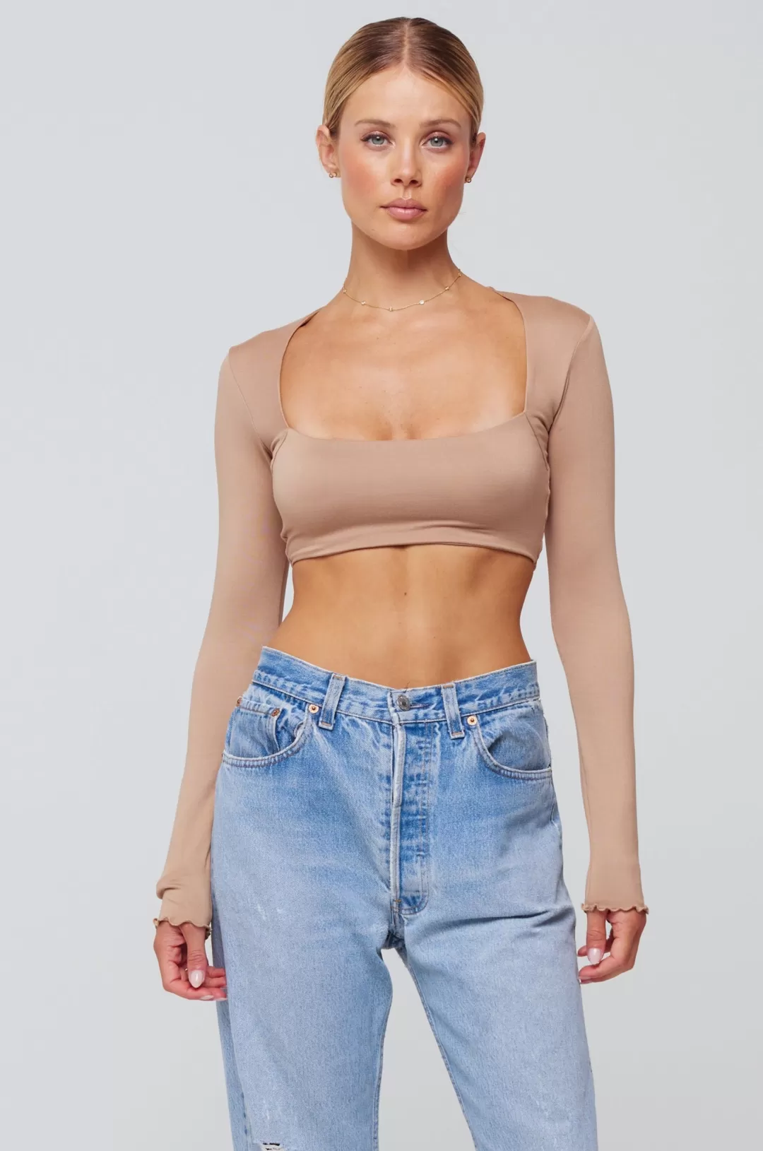 Resa Emily Top In Nude Cheap