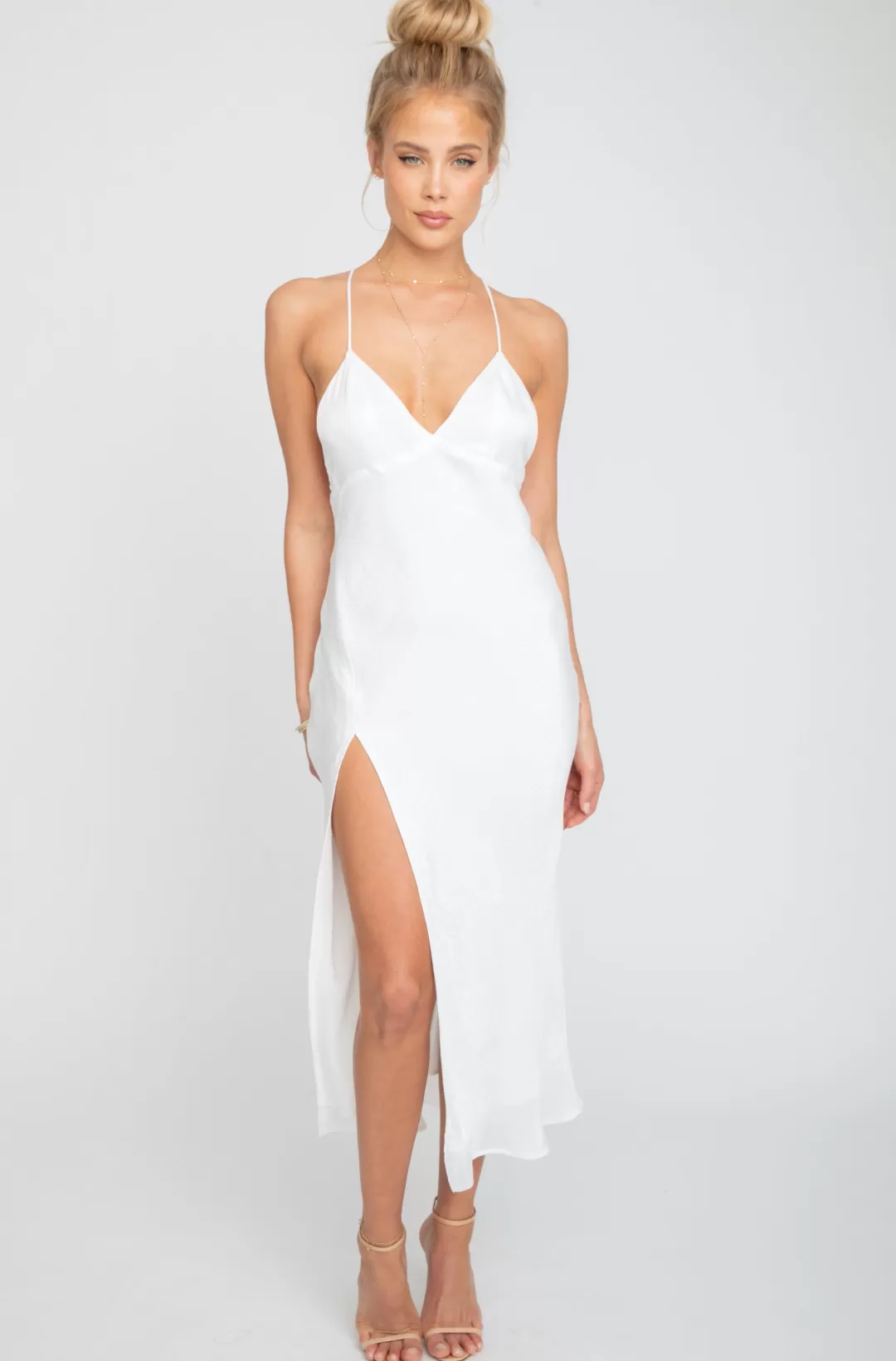 Resa Harper Midi In Ivory Flash Sale