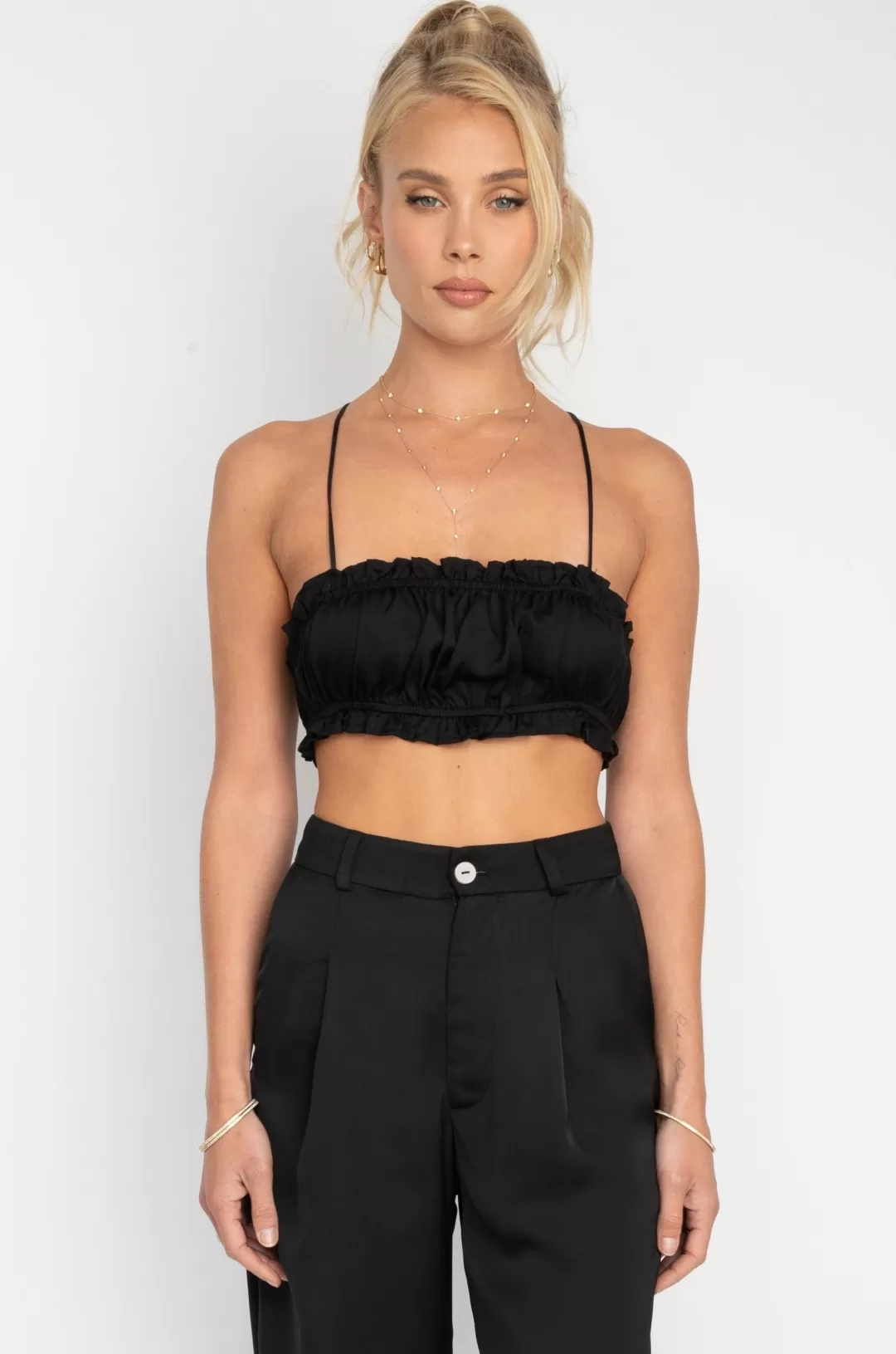 Resa Lucy Top In Black Cheap