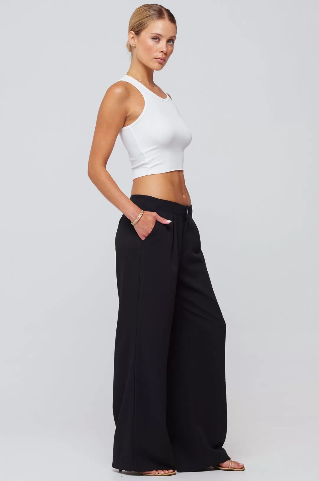 Resa Malcolm Trousers In Black Hot