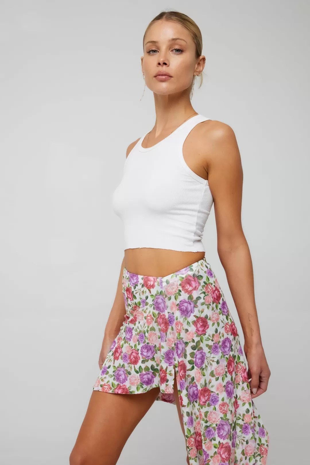 Resa Mila Skirt In Vintage Floral Flash Sale