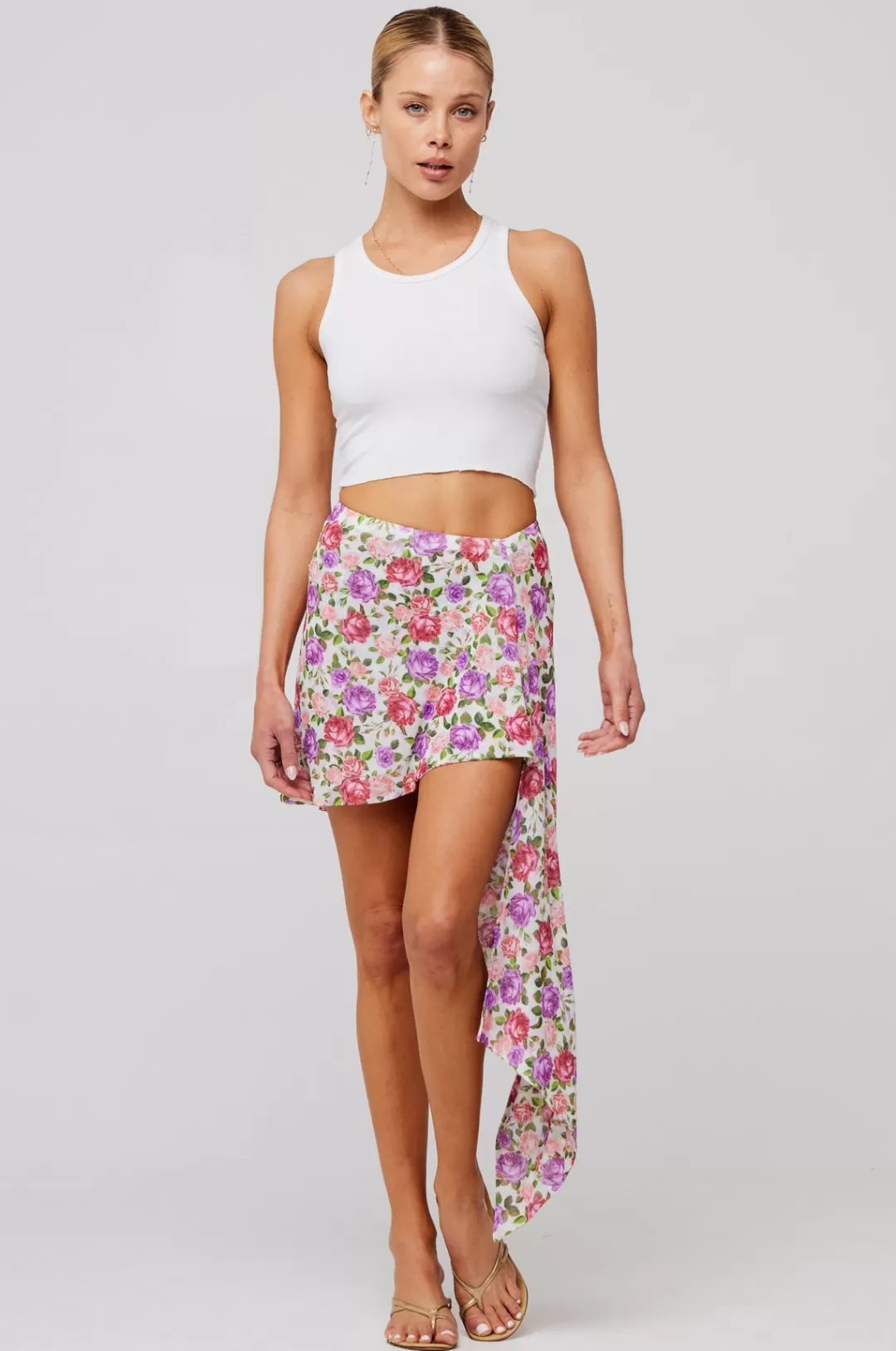 Resa Mila Skirt In Vintage Floral Flash Sale