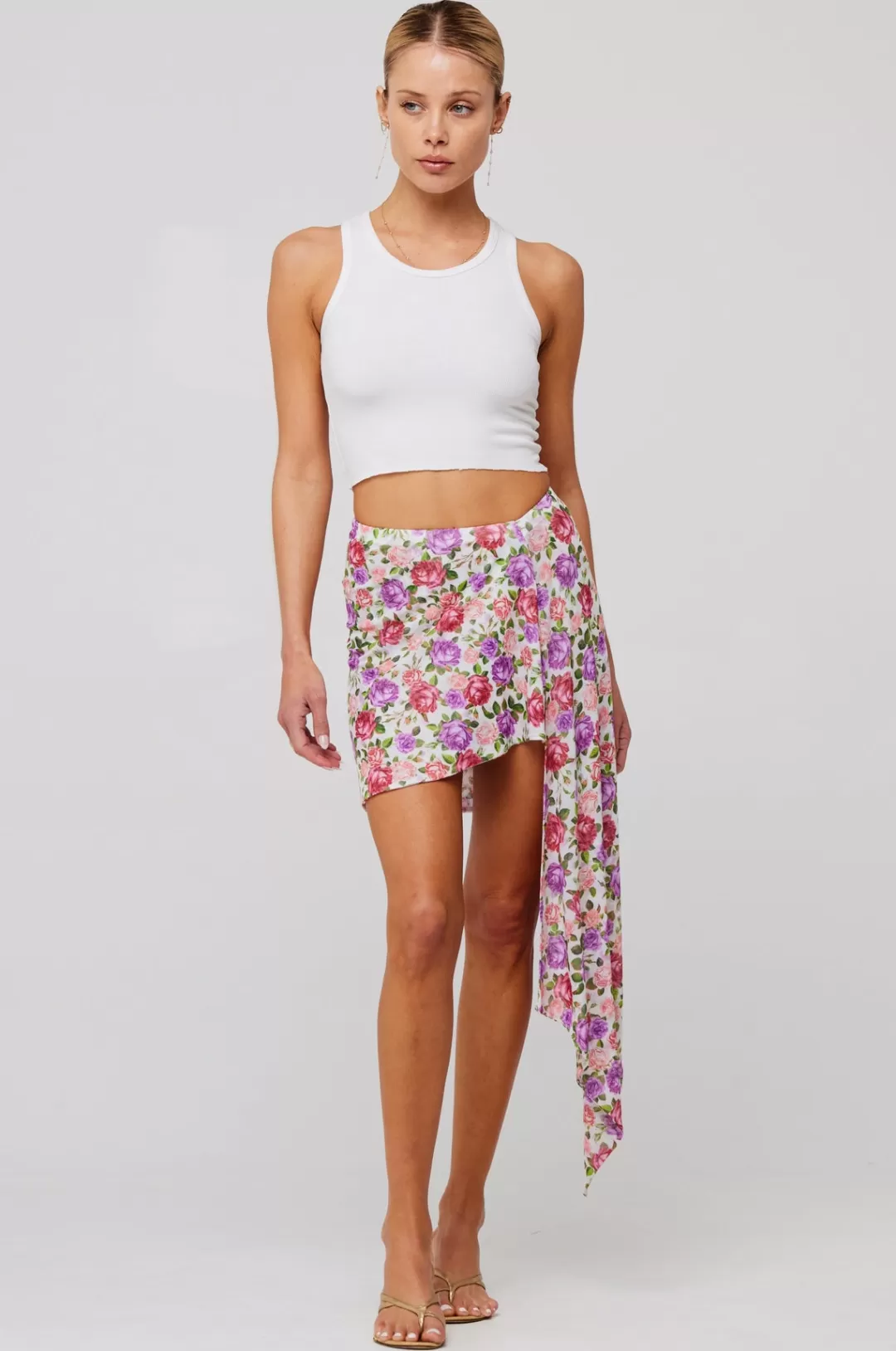 Resa Mila Skirt In Vintage Floral Flash Sale