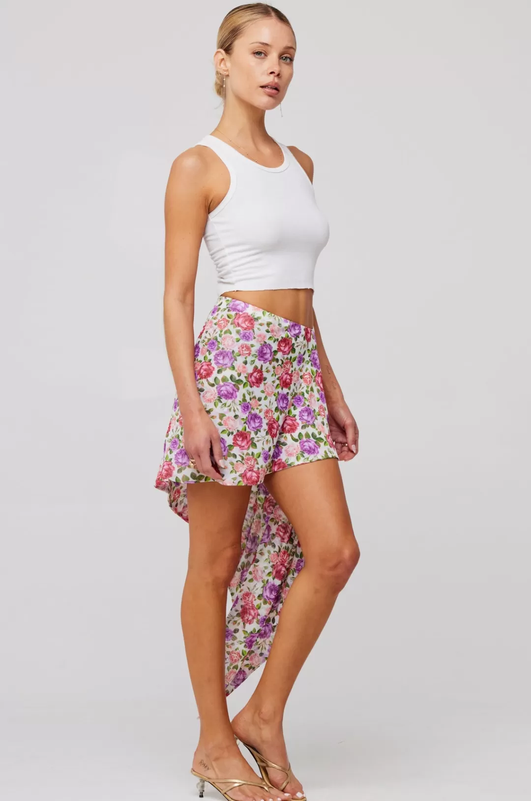 Resa Mila Skirt In Vintage Floral Flash Sale