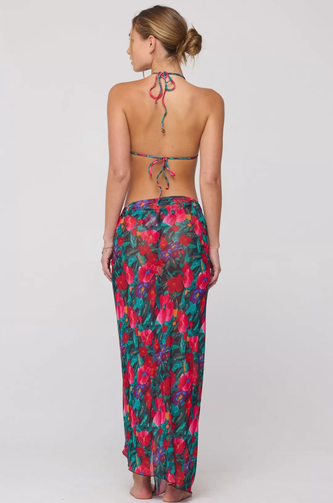 Resa Perfect Scarf Top And Sarong In Resort Cheap