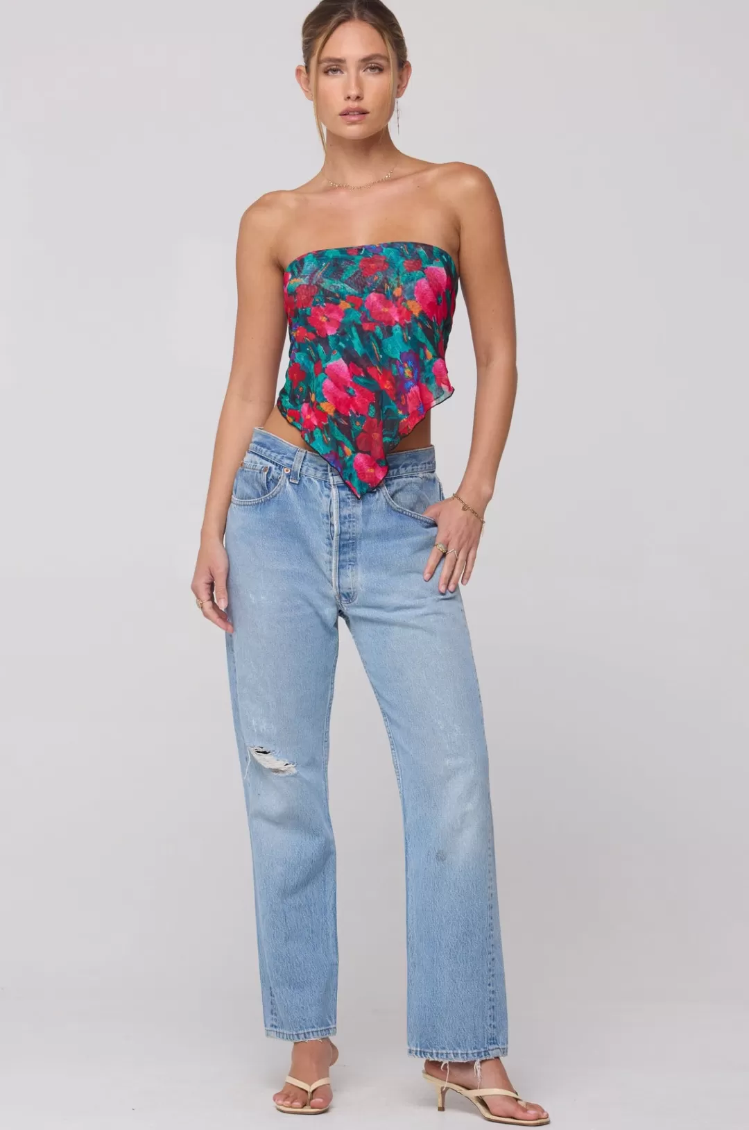 Resa Perfect Scarf Top And Sarong In Resort Cheap