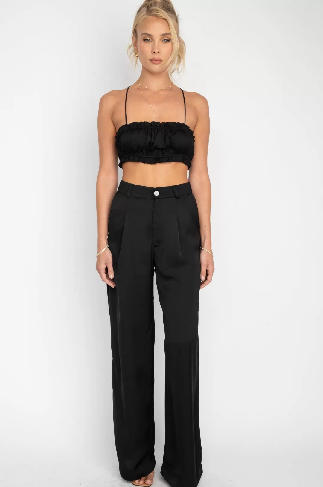 Resa Sasha Trouser In Black Cheap