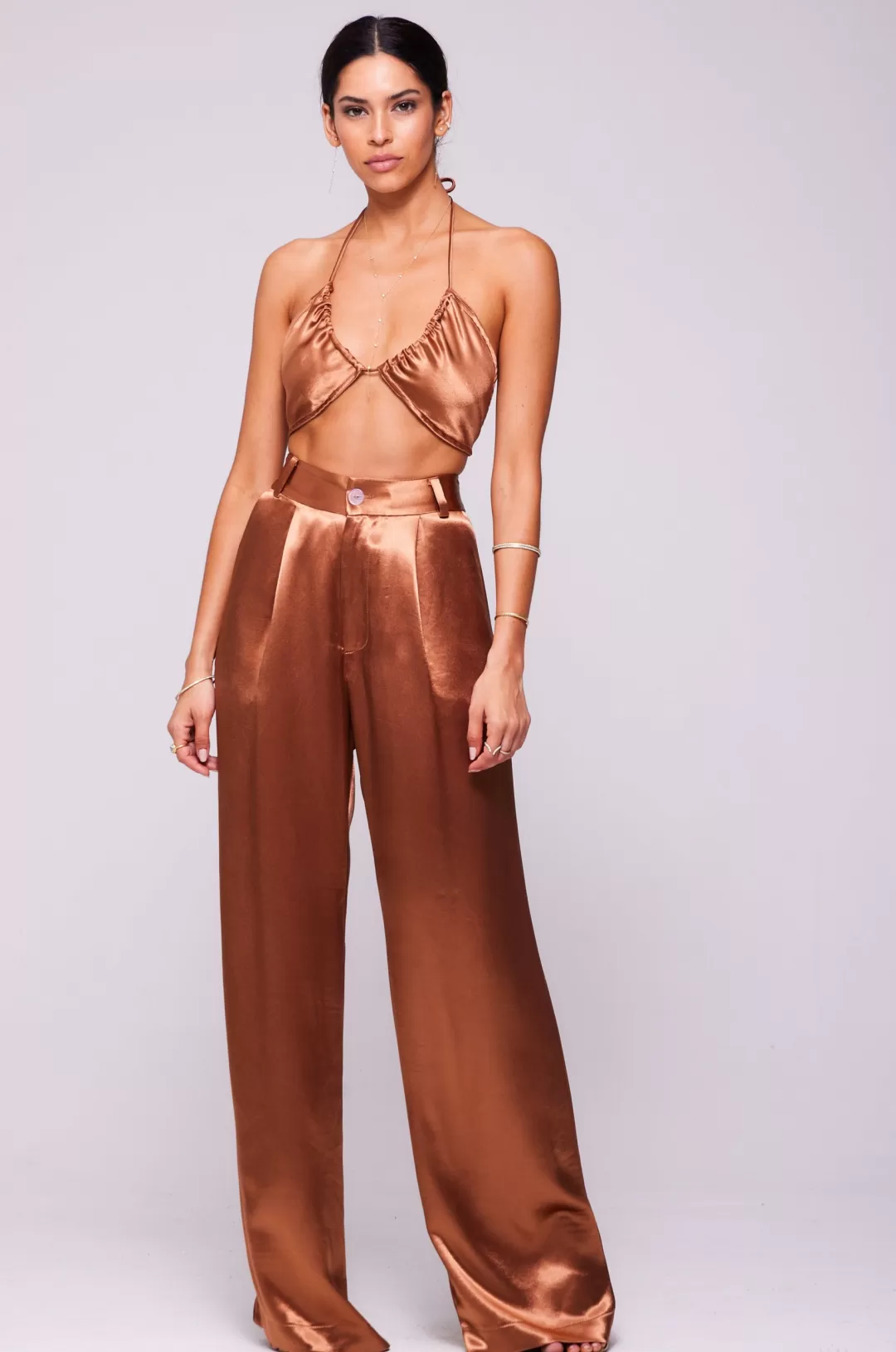 Resa Sasha Trouser In Copper Online