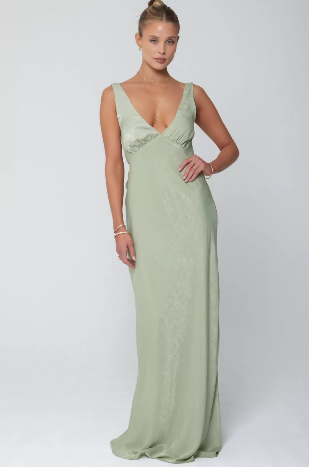 Resa Violet Maxi In Sage Shop